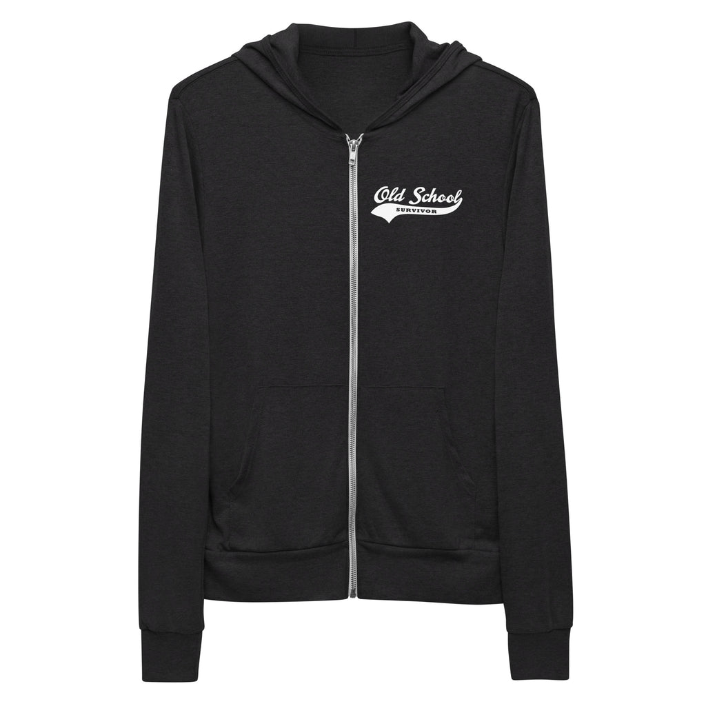 Old School Survivor Zip hoodie
